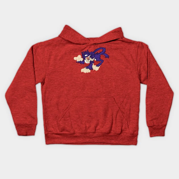 Baku (Panther) Kids Hoodie by Sympull